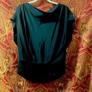 Cinq a Sept black blouse